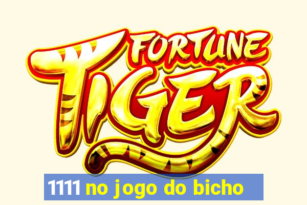 1111 no jogo do bicho